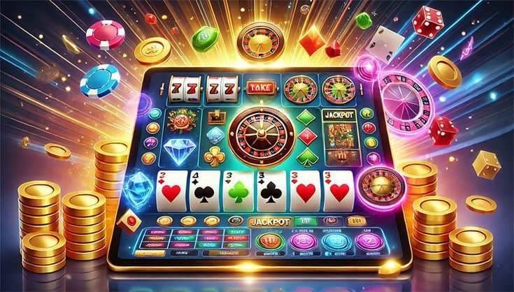 Layar detail kartu dalam permainan Bandar Poker menunjukkan nilai kartu dan pesan pemenang